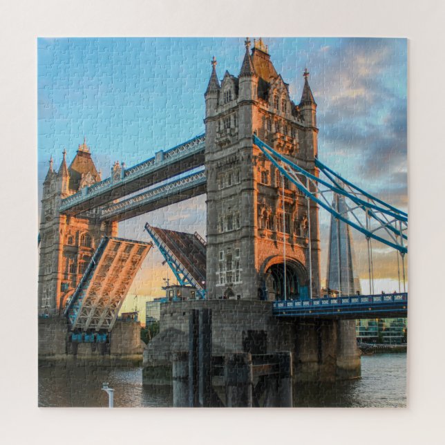 Quebra-cabeça Viagem de Arte da Ponte de Londres (Vertical)