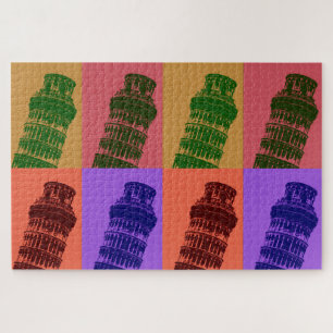 Quebra-cabeça Viagem de Pop de Arte de Pisa