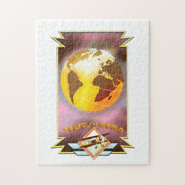 Quebra-cabeça Viagem do Mundo do Ouro (Vertical)