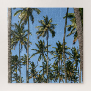Quebra-cabeça Viagem Exotic Beach Palm Trees
