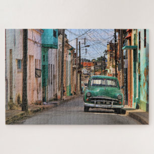 Quebra-cabeça Viagem Fotografia do Carro de Oldtimer da Havana S
