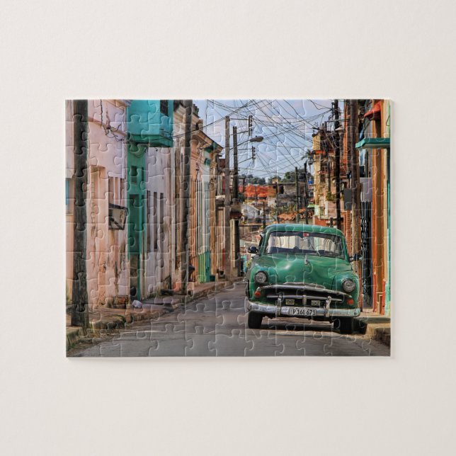 Quebra-cabeça Viagem Fotografia do Carro de Oldtimer da Havana S (Horizontal)