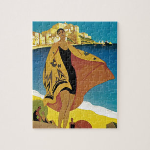 Quebra-cabeça Viagem francês Vintage