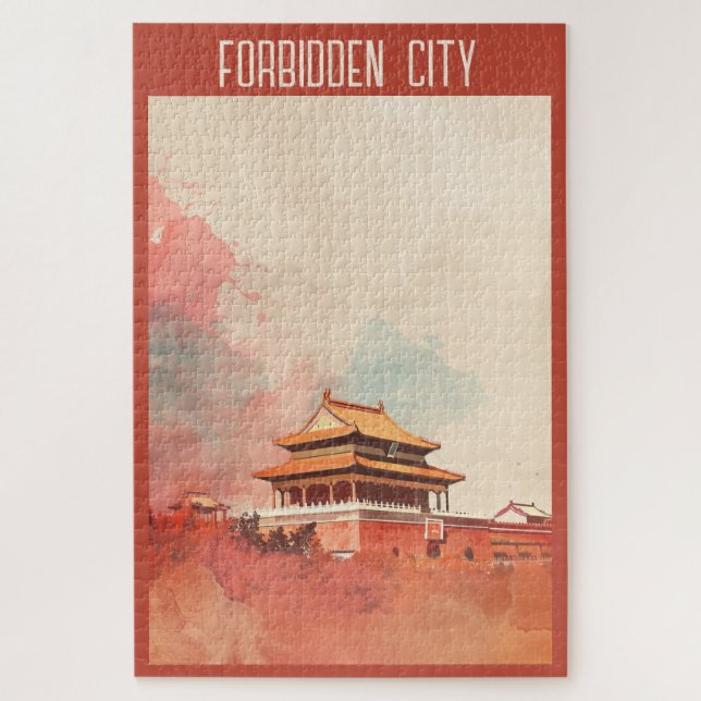 Quebra-cabeça Viagem para a Cidade Proibida (Vertical)