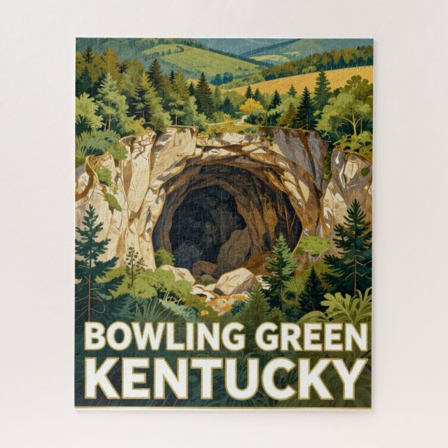 Quebra-cabeça Viagem para Bowling Green Kentucky (Vertical)