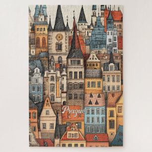 Quebra-cabeça Viagem para Praga Czechia