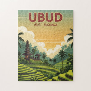 Quebra-cabeça Viagem Ubud Bali Indonésia