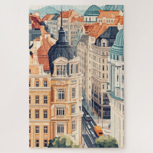 Quebra-cabeça Viagem Viena Áustria