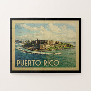 Quebra-cabeça Viagens vintage Porto Rico