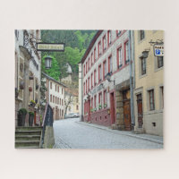 Vianden, cena da rua do Luxemburgo