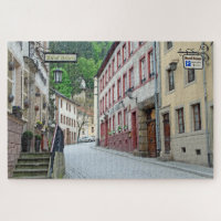 Vianden, cena da rua do Luxemburgo