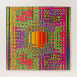 Quebra-cabeça Vibração Psicodélica