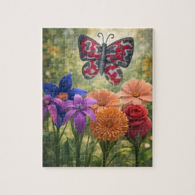 Quebra-cabeça Vibrações de Bem-Estar: Quadro Ultimo Feliz e Vibr (Vertical)
