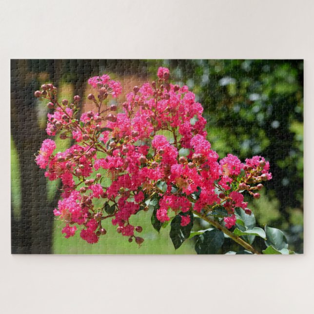 Quebra-cabeça Vibrant crepe myrtle busle (Horizontal)