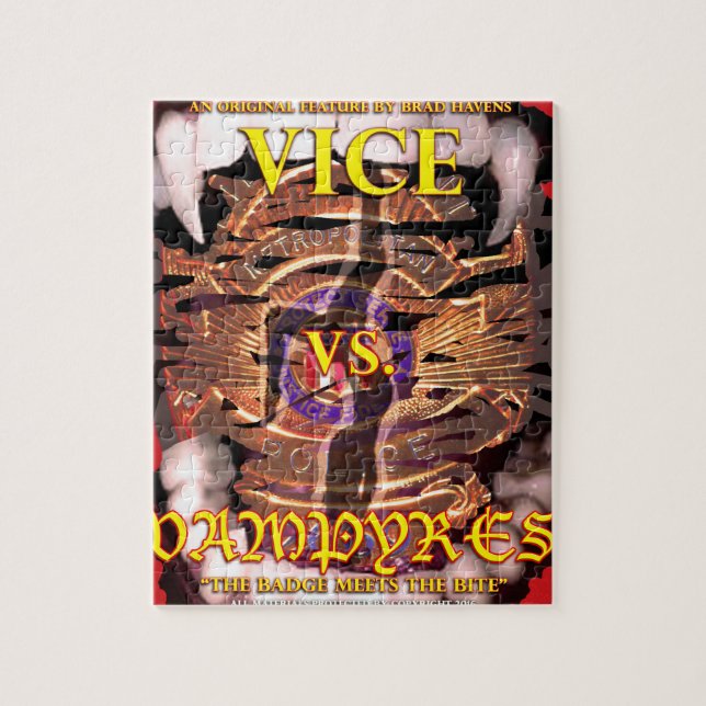 Quebra-cabeça Vice oficial vs. Poster de vampiros em um (Vertical)