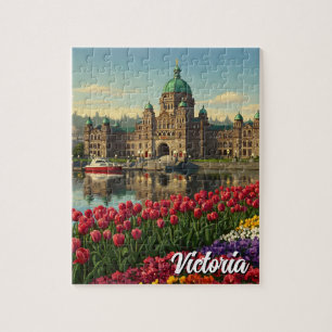 Quebra-cabeça Victoria British Columbia Canada Viagem