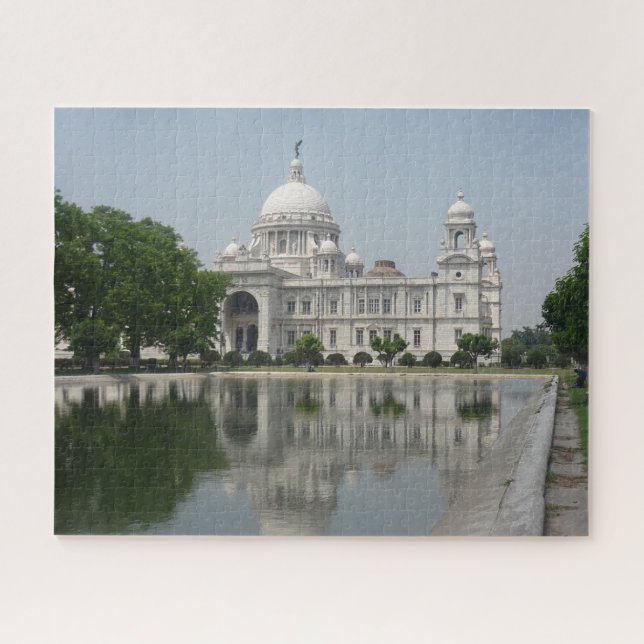 Quebra-cabeça victoria memorial kolkata (Horizontal)