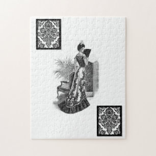 Quebra-cabeça Victorian Floral