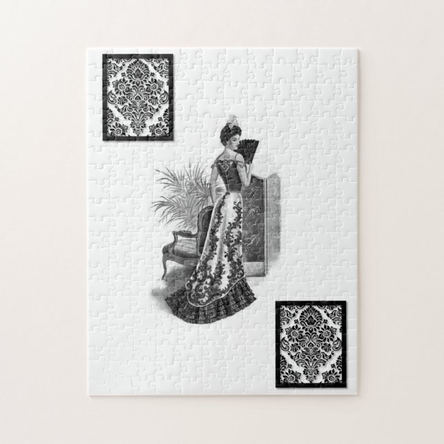 Quebra-cabeça Victorian Floral (Vertical)
