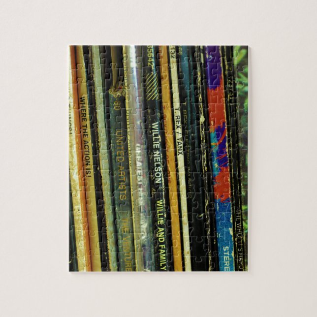 Quebra-cabeça Vida 1 do vinil (Vertical)