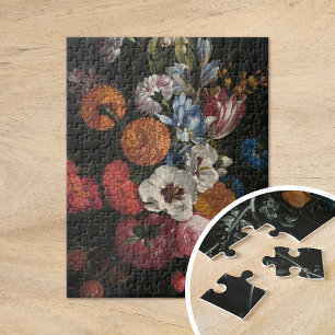 Quebra-cabeça Vida Estática com Buquê de Flores Johan Johnsen