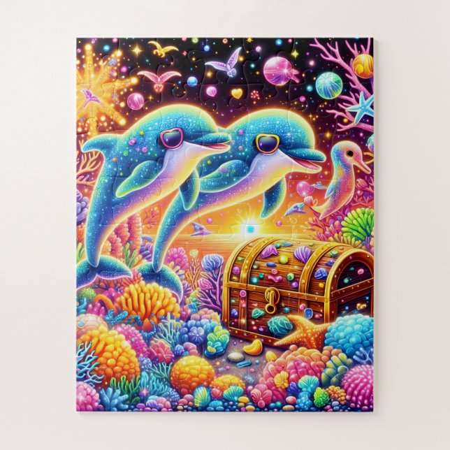 Quebra-cabeça Vida marinha (Vertical)