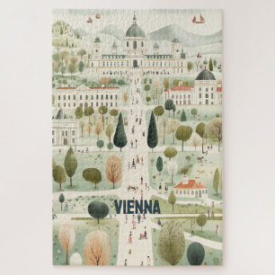 Quebra-cabeça Viena, Áustria, Viagem