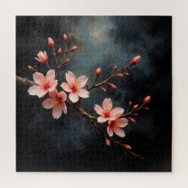 Quebra-cabeça Vietnamese Peach Blossom Art