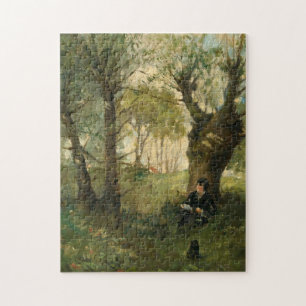 Quebra-cabeça Vieux Chemin À Auvers Berthe Morisot