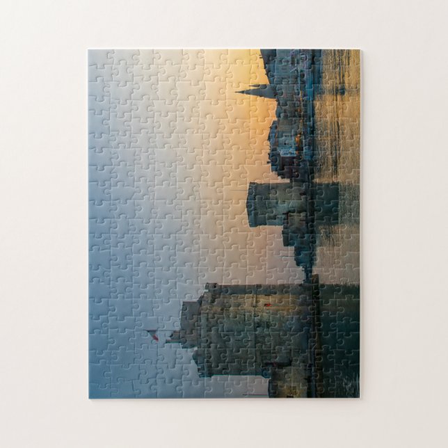 Quebra-cabeça Vieux Port La Rochelle (Vertical)