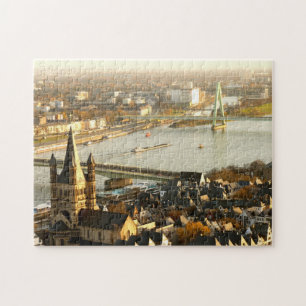 Quebra-cabeça View of Cologne from the Cathedral Photo
