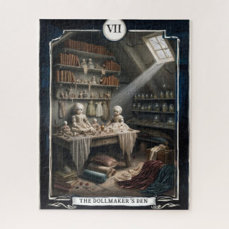 Quebra-cabeça VII O Den do Dollmaker - Não apenas bonecos, Tarot