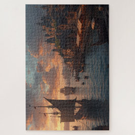 Quebra-cabeça Viking Harbor Jigsaw Puzzle