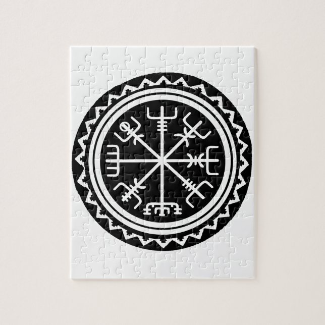Quebra-cabeça Viking Vegvisir Compass (Vertical)