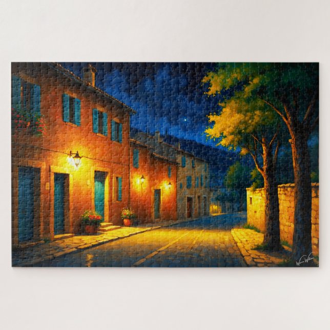 Quebra-cabeça Village Lane (Horizontal)