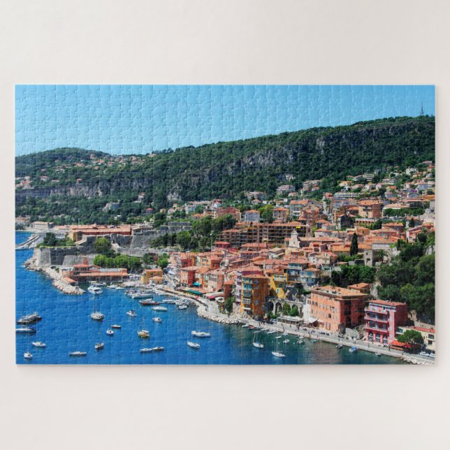 Quebra-cabeça Villefranche-sur-Mer, França (Horizontal)