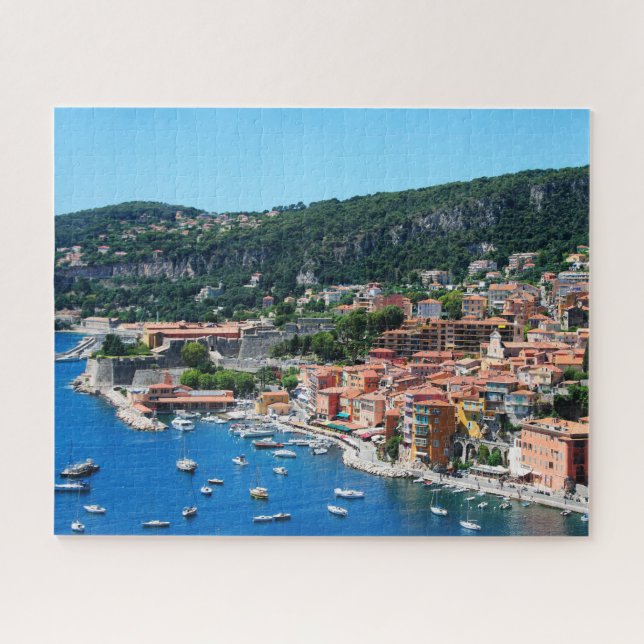 Quebra-cabeça Villefranche-sur-Mer, França (Horizontal)