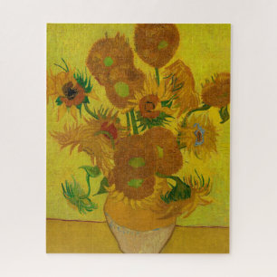 Quebra-cabeça Vincent Van Gogh 15 Sunflower Painting