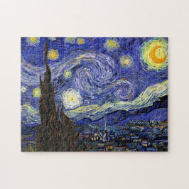 Quebra-cabeça Vincent Van Gogh - A Noite Estrelada Arte Fina