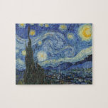 Quebra-cabeça Vincent van Gogh | A Noite Estrelada, junho de 188<br><div class="desc">The Starry Night,  junho de 1889 (oil on canvas),  Gogh,  Vincent van (1853-90) / Museum of Modern Art,  New York,  USA / The Bridgeman Art Library | Número de Coleção de Imagens: XOS702746</div>