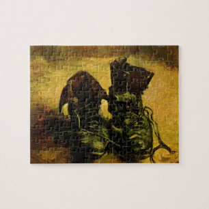 Quebra-cabeça Vincent van Gogh - A Vida Estática com um Par de C