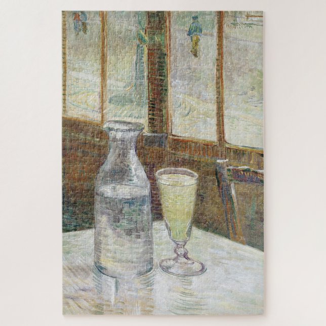 Quebra-cabeça Vincent van Gogh Absinthe, famoso quadro (Vertical)