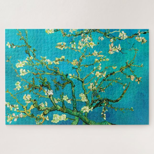 Quebra-cabeça Vincent Van Gogh Almond Blossom Fine Art (Horizontal)