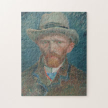 Vincent van Gogh, autorretrato 1887 - Belas artes