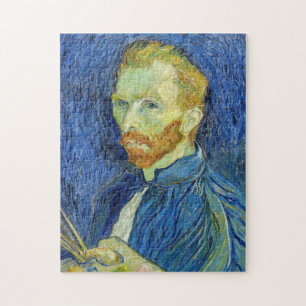 Quebra-cabeça Vincent van Gogh - Autorretrato com Paleta