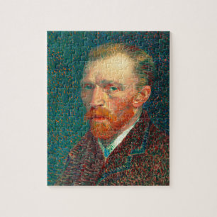 Quebra-cabeça Vincent Van Gogh autorretrato com roupa fina