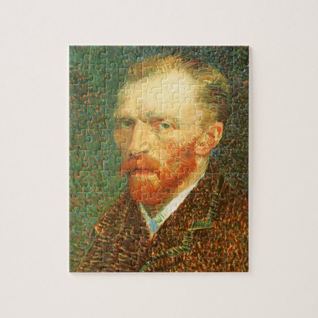 Quebra-cabeça Vincent van Gogh - autorretrato de Van Gogh (Vertical)