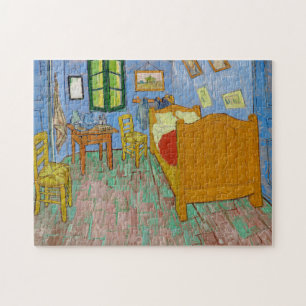 Quebra-cabeça Vincent van Gogh Bedroom na Pintura de Arles