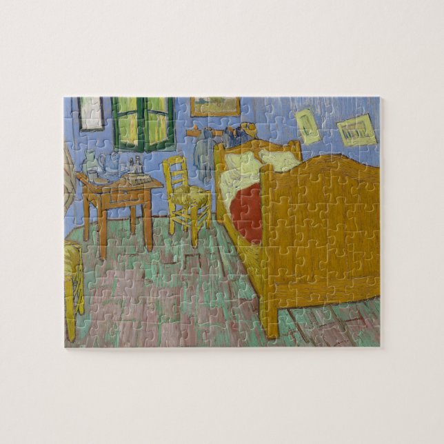 Quebra-cabeça Vincent Van Gogh Bedroom Painting (Horizontal)