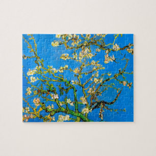 Quebra-cabeça Vincent Van Gogh - Blossoming Almond Tree Fine Art